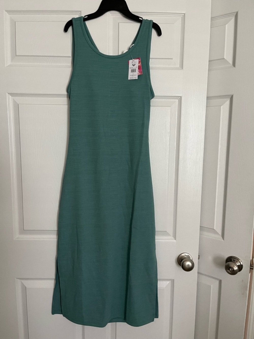 Roxy Teal Midi Tank Dress